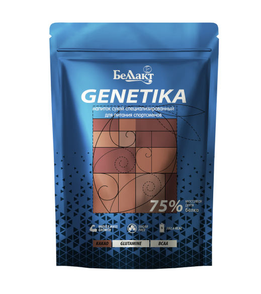 Напиток сухой специализированный для питания спортсменов Genetika (какао)